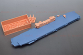 1/700 Italian Aircraft Carrier Cavour Cvh 550 Waterline